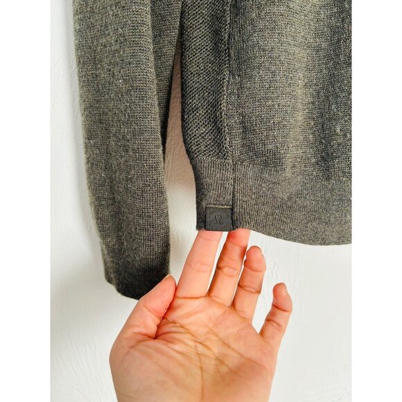 Lululemon Women's 6 Wool Blend Crewneck Sweater Long Sleeve - Picture 6 of 7